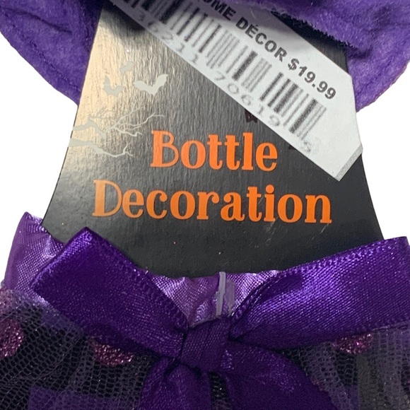 Halloween Witches Bottle Decorations Covers Slip On Seasonal Fall Decor 3 Piece - Picture 7 of 12